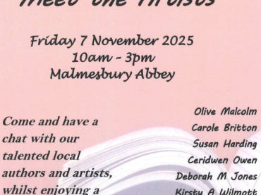 Meet the Authors & Meet the Artists - Malmesbury Abbey